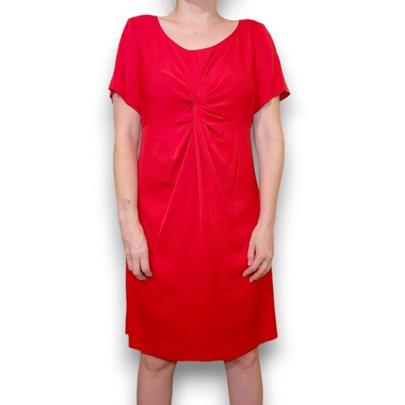 MOSCHINO Cheap & Chic Twist Front Mini Dress - Picture 2 of 14